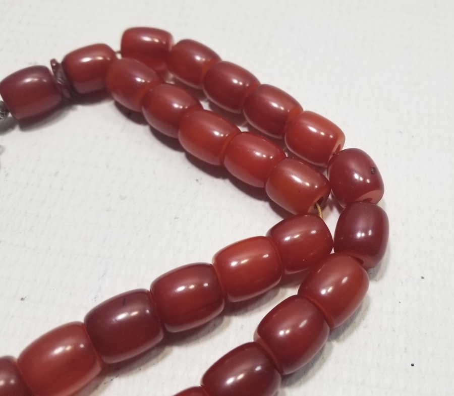 OSMANLI DÖNEMİ SIKMA KEHRİBAR TESPİH