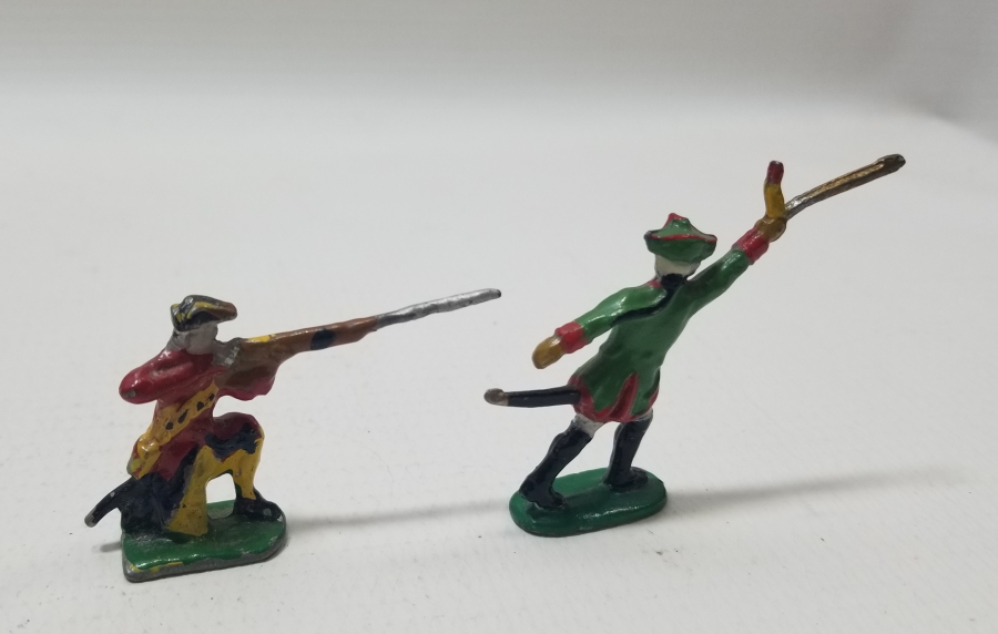 3 ADET EL BOYAMA ANTİKA KURŞUN ASKER