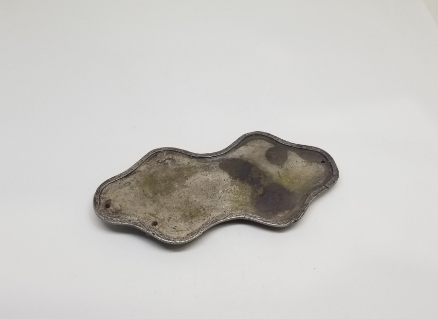 ARKASI OSMANLICA VAN DAMGALI GÜMÜŞ KEMER TOKASI PARÇASI