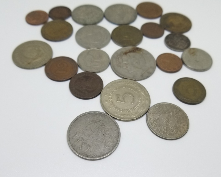 ANTİKA YABANCI METAL PARA LOTU