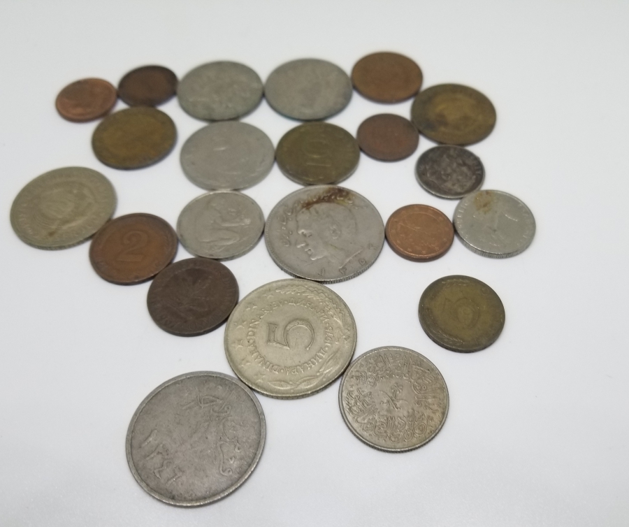 ANTİKA YABANCI METAL PARA LOTU