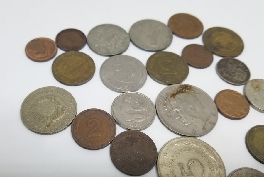 ANTİKA YABANCI METAL PARA LOTU