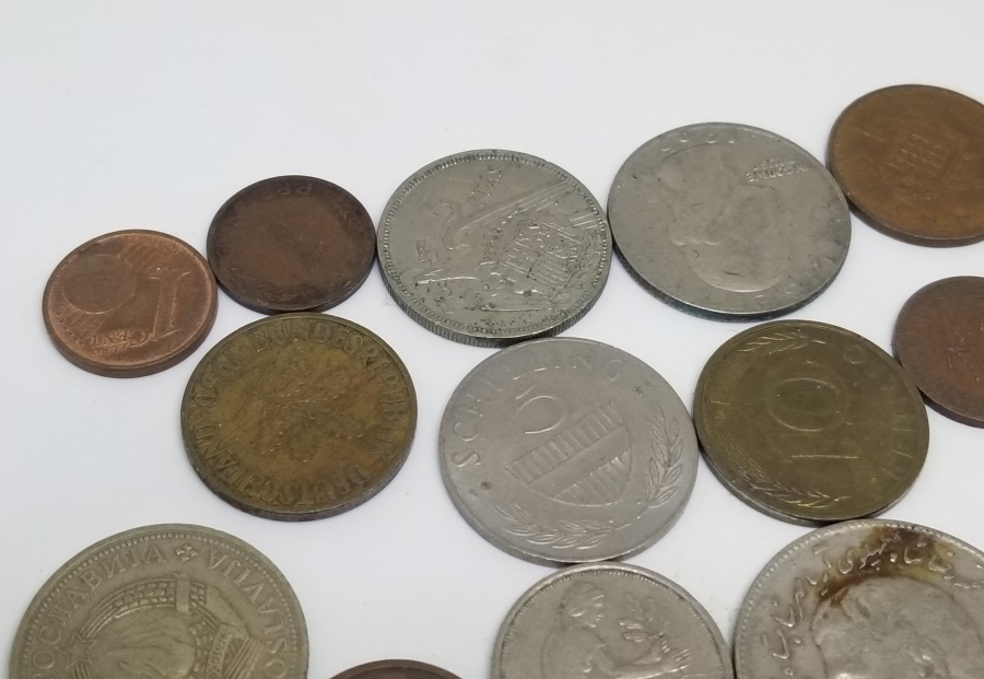 ANTİKA YABANCI METAL PARA LOTU