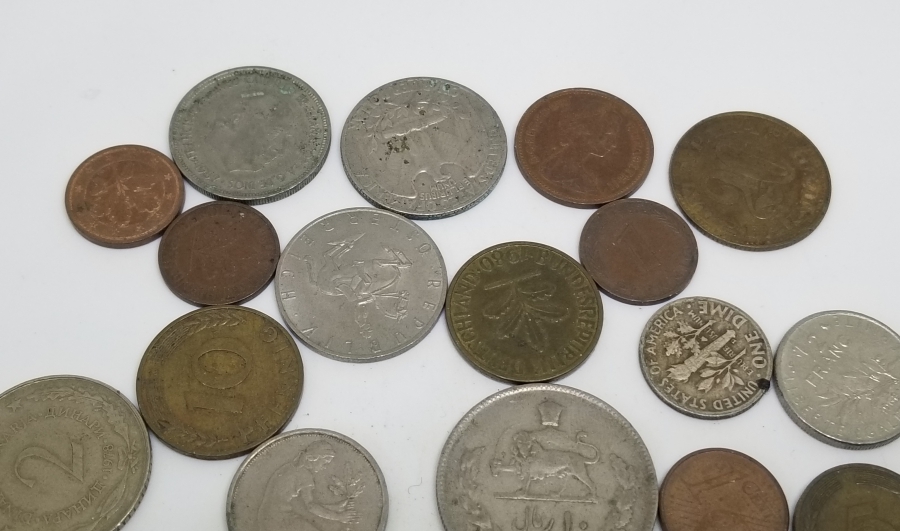 ANTİKA YABANCI METAL PARA LOTU