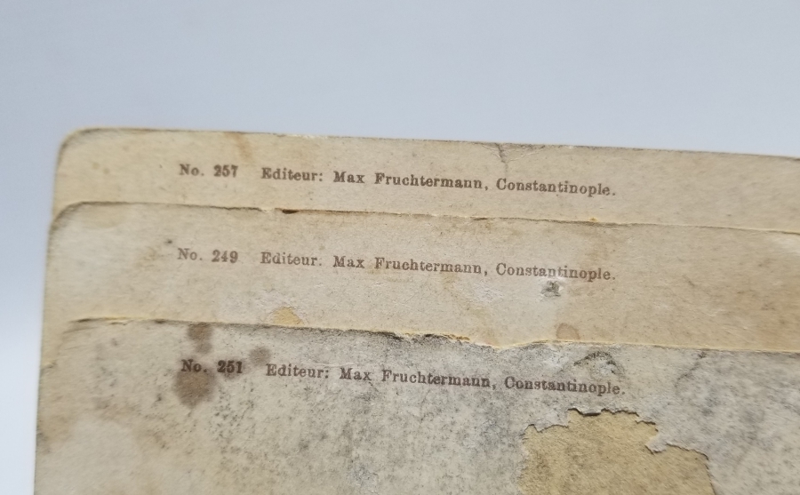 ÜZERLERİ OSMANLICA YAZILI MAX FRUCHTERMANN EDİTÖRLÜ NADİR OSMANLI PADİŞAHLARI SERİSİ KARTPOSTALLAR