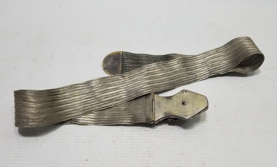 OSMANLI DÖNEMİ EL YAPIMI HASIR ÖRME GELİN KEMERİ