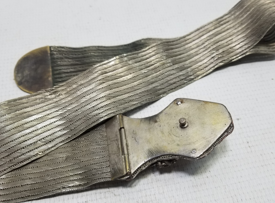 OSMANLI DÖNEMİ EL YAPIMI HASIR ÖRME GELİN KEMERİ