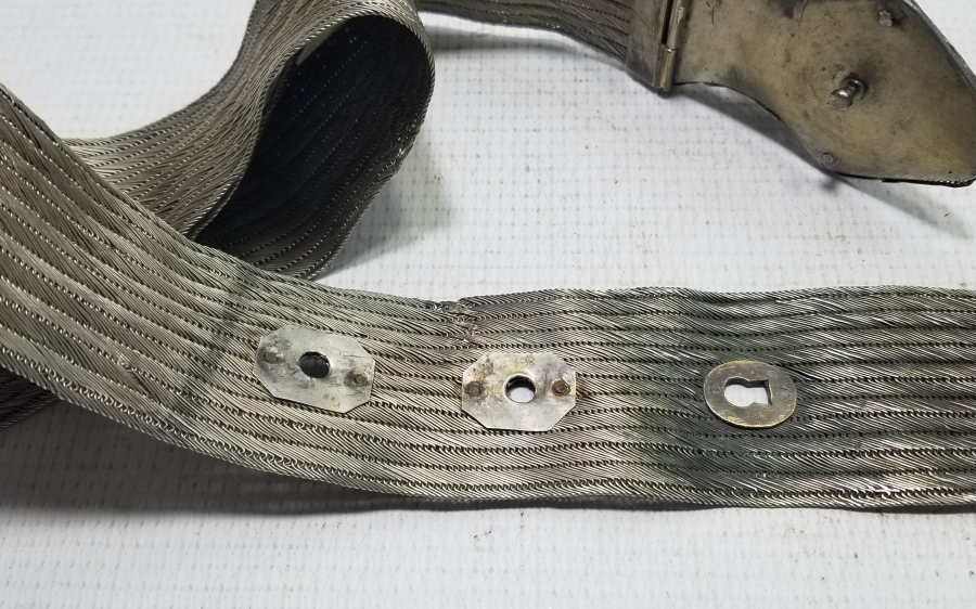 OSMANLI DÖNEMİ EL YAPIMI HASIR ÖRME GELİN KEMERİ