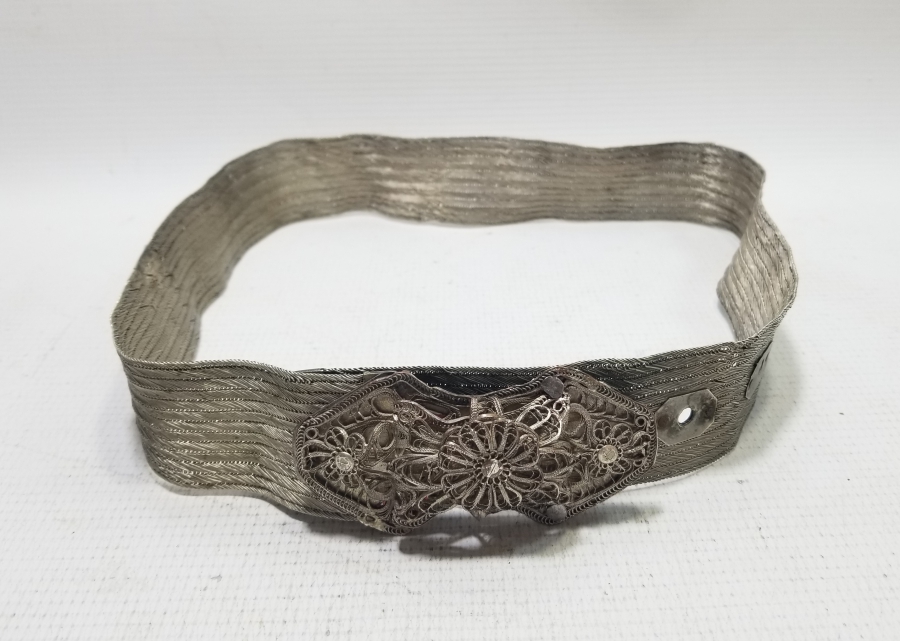 OSMANLI DÖNEMİ EL YAPIMI HASIR ÖRME GELİN KEMERİ