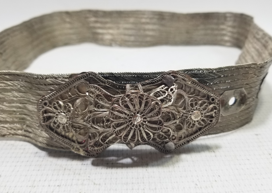 OSMANLI DÖNEMİ EL YAPIMI HASIR ÖRME GELİN KEMERİ