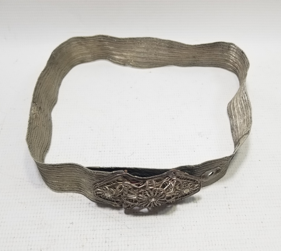 OSMANLI DÖNEMİ EL YAPIMI HASIR ÖRME GELİN KEMERİ