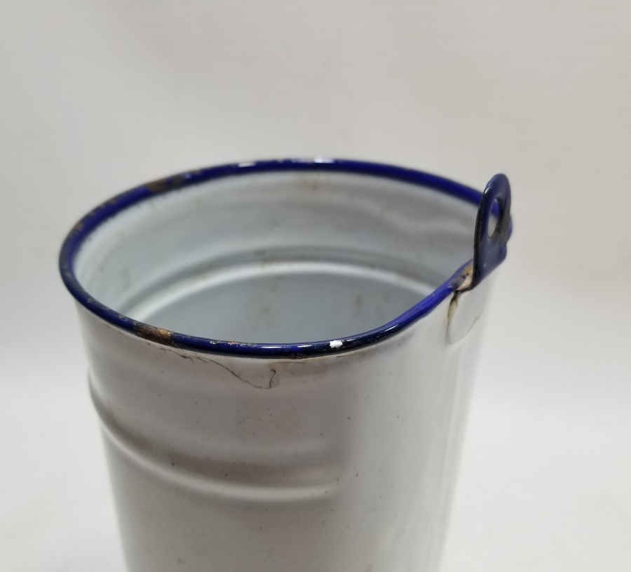 NADİR TİPTE OSMANLI DÖNEMİ EMAYE SERUM ŞİŞESİ