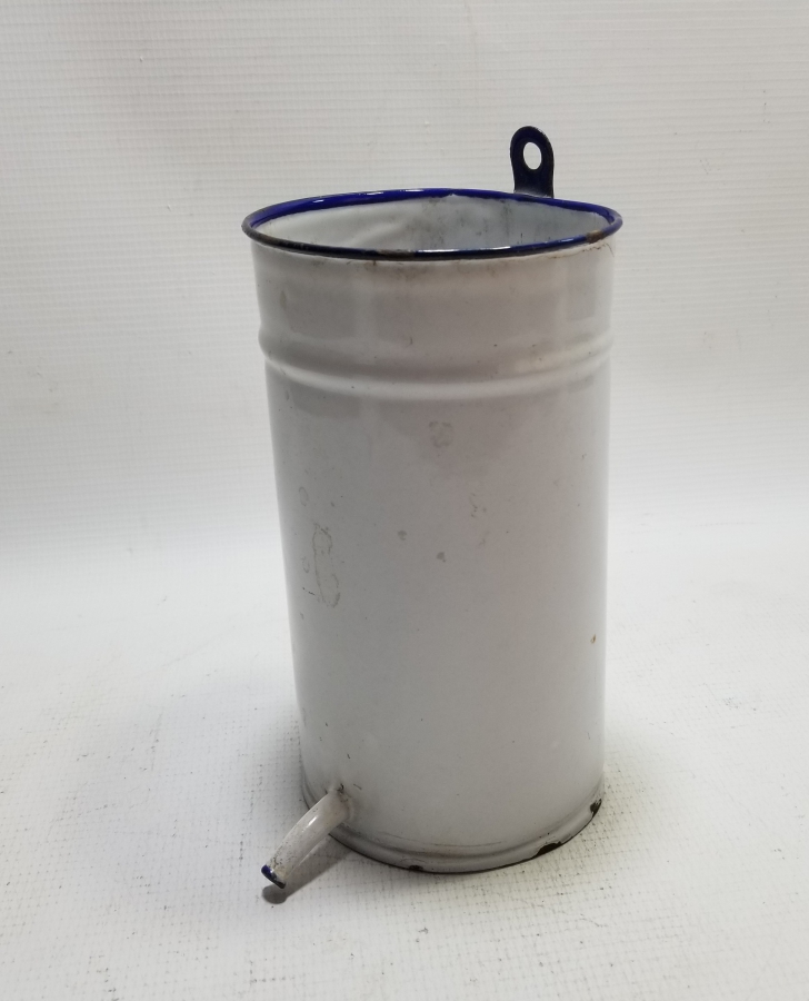 NADİR TİPTE OSMANLI DÖNEMİ EMAYE SERUM ŞİŞESİ