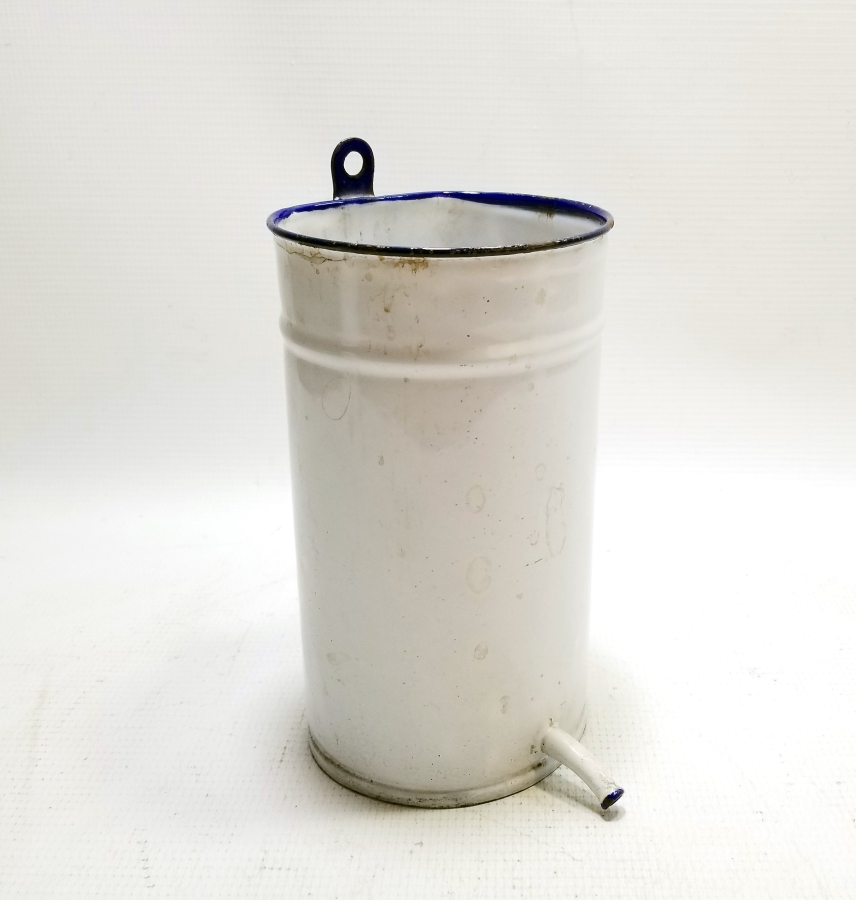 NADİR TİPTE OSMANLI DÖNEMİ EMAYE SERUM ŞİŞESİ