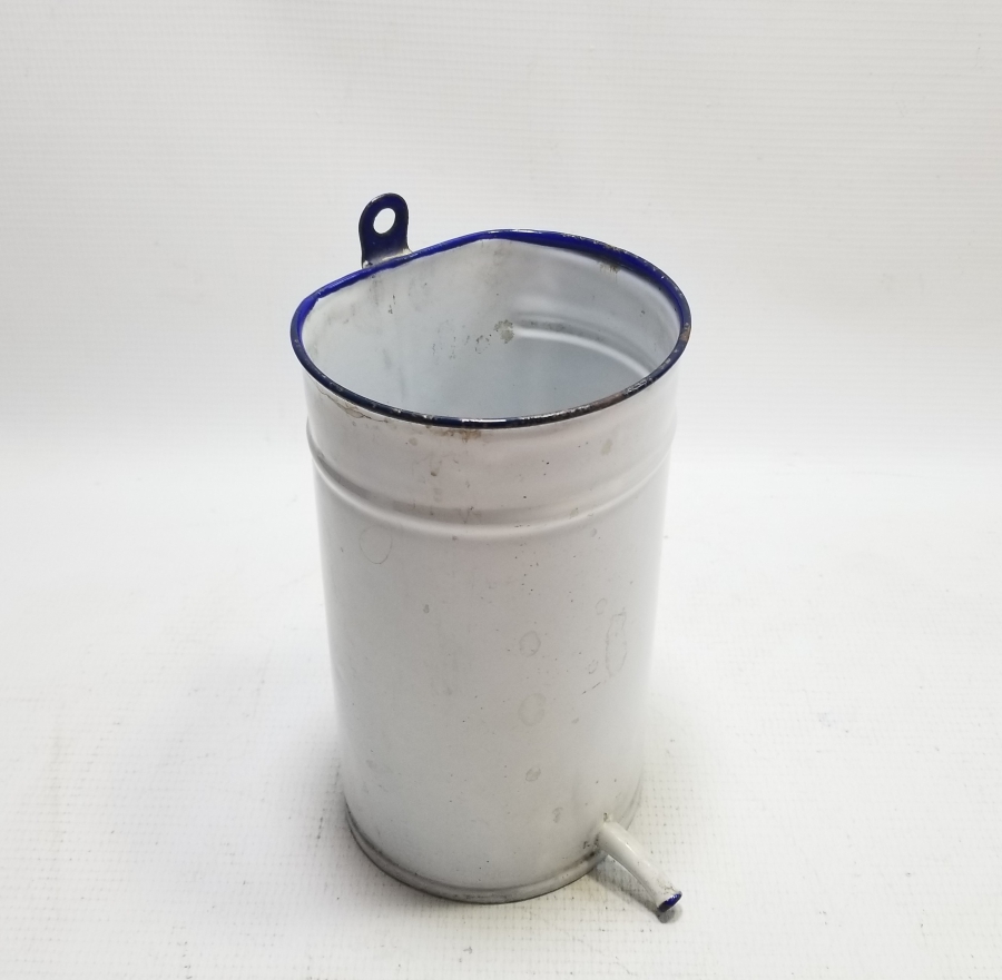 NADİR TİPTE OSMANLI DÖNEMİ EMAYE SERUM ŞİŞESİ