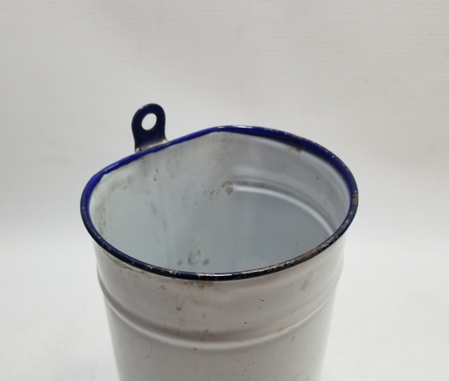 NADİR TİPTE OSMANLI DÖNEMİ EMAYE SERUM ŞİŞESİ