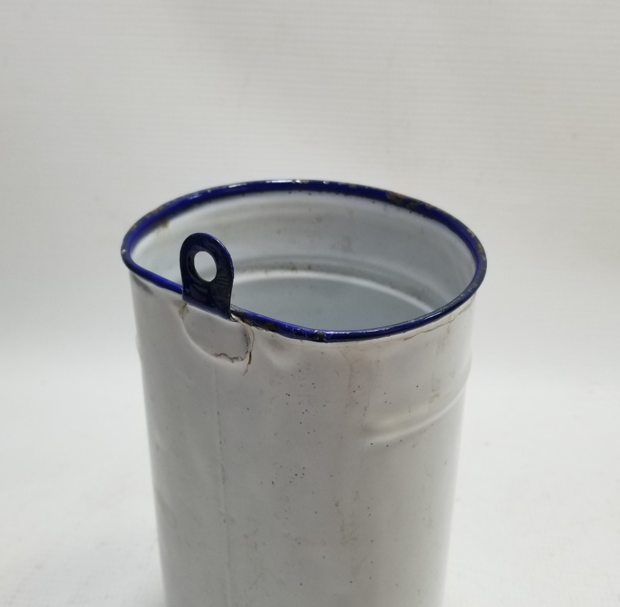 NADİR TİPTE OSMANLI DÖNEMİ EMAYE SERUM ŞİŞESİ