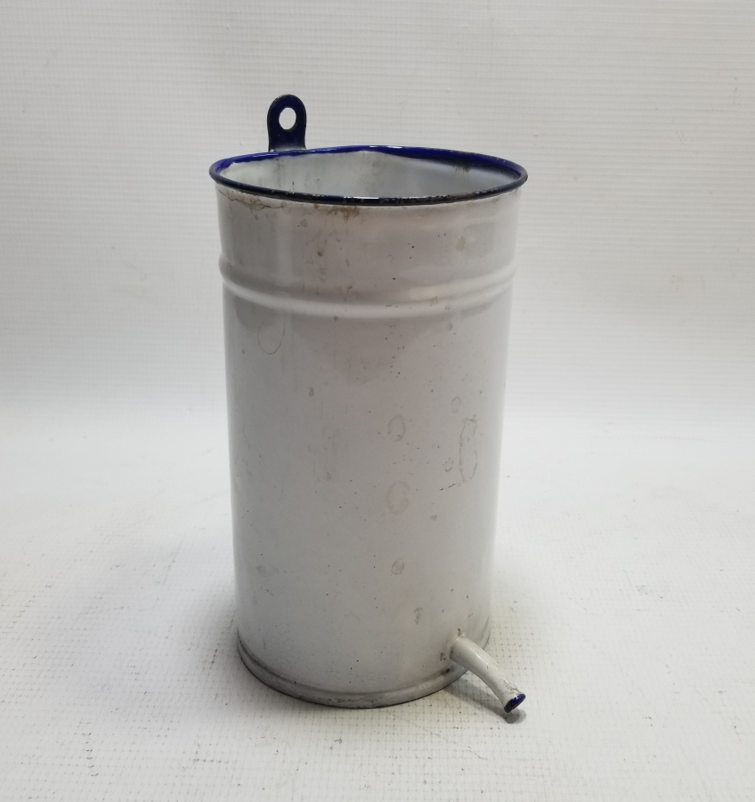 NADİR TİPTE OSMANLI DÖNEMİ EMAYE SERUM ŞİŞESİ