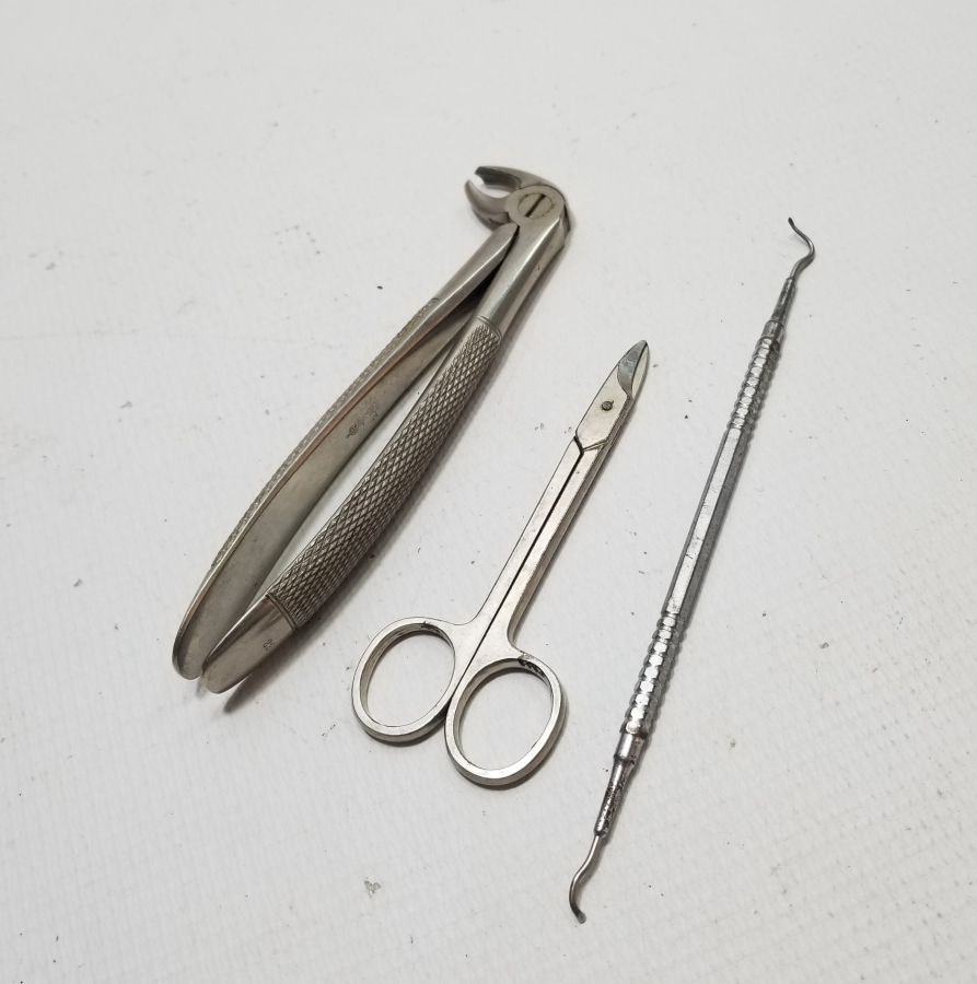 ANTİKA DİŞÇİ ALETLERİ LOTU