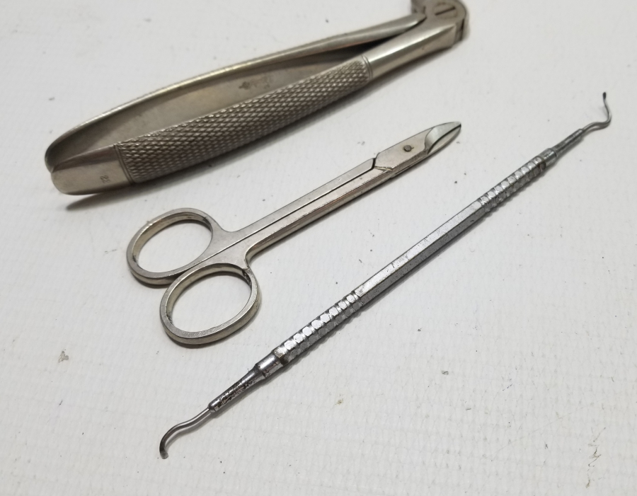 ANTİKA DİŞÇİ ALETLERİ LOTU