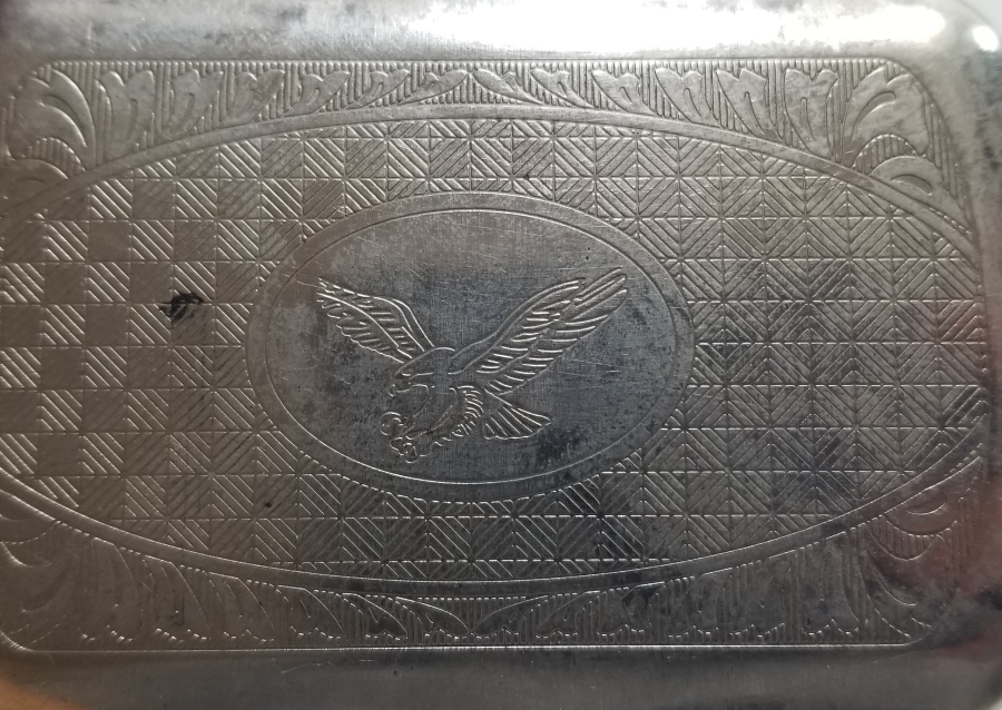 KABARTMA İŞÇİLİKLİ ANTİKA TÜTÜN TABAKASI