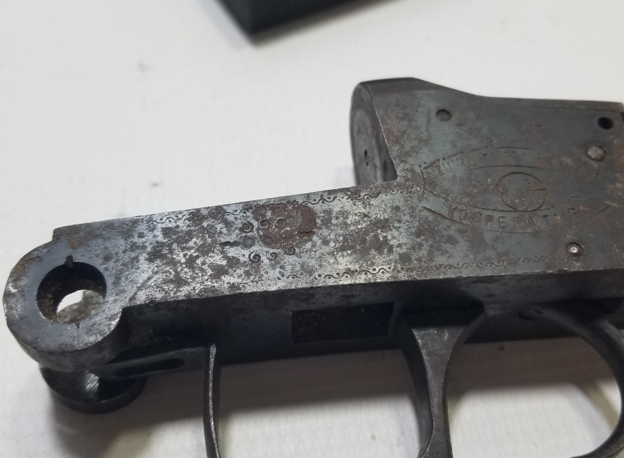 YERLİ YAPIM ANTİKA TÜFEK GÖVDE PARÇASI