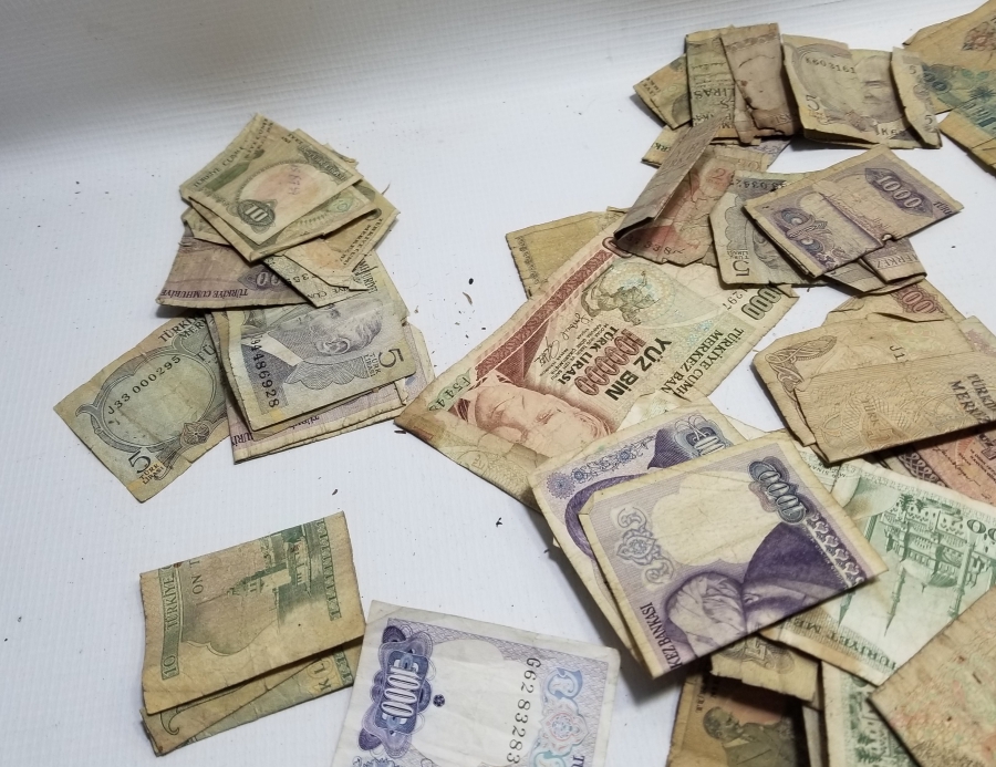 CUMHURİYET DÖNEMİ ANTİKA KAĞIT PARA LOTU