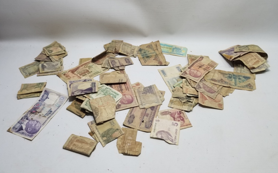 CUMHURİYET DÖNEMİ ANTİKA KAĞIT PARA LOTU