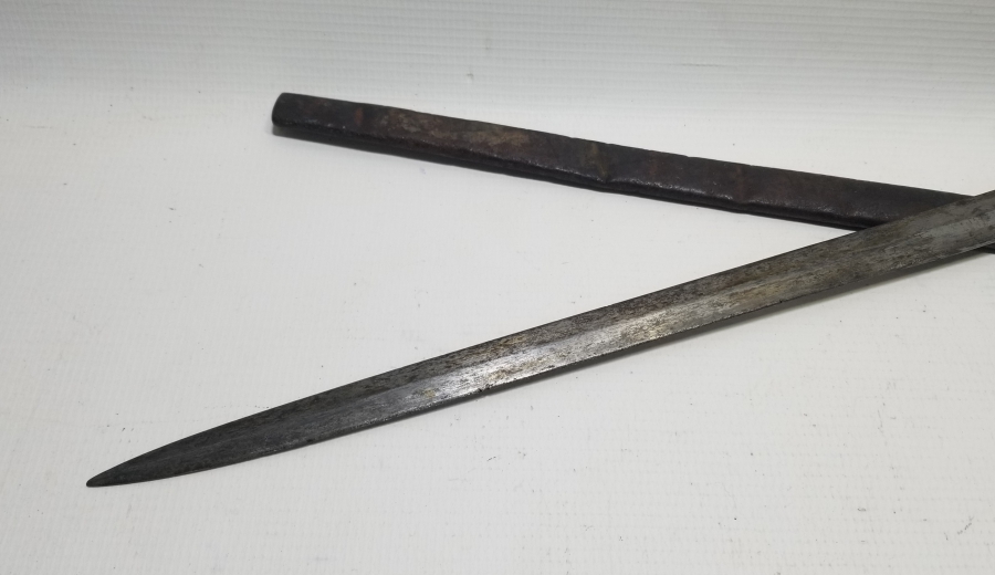 OSMANLI DÖNEMİ NADİR BOYDA TOPÇU KILICI - TOPÇU SUBAYI'NIN SON SAVUNMA KILICI