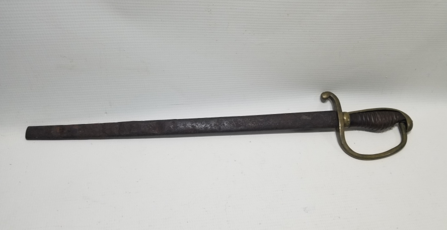 OSMANLI DÖNEMİ NADİR BOYDA TOPÇU KILICI - TOPÇU SUBAYI'NIN SON SAVUNMA KILICI