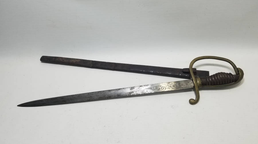 OSMANLI DÖNEMİ NADİR BOYDA TOPÇU KILICI - TOPÇU SUBAYI'NIN SON SAVUNMA KILICI