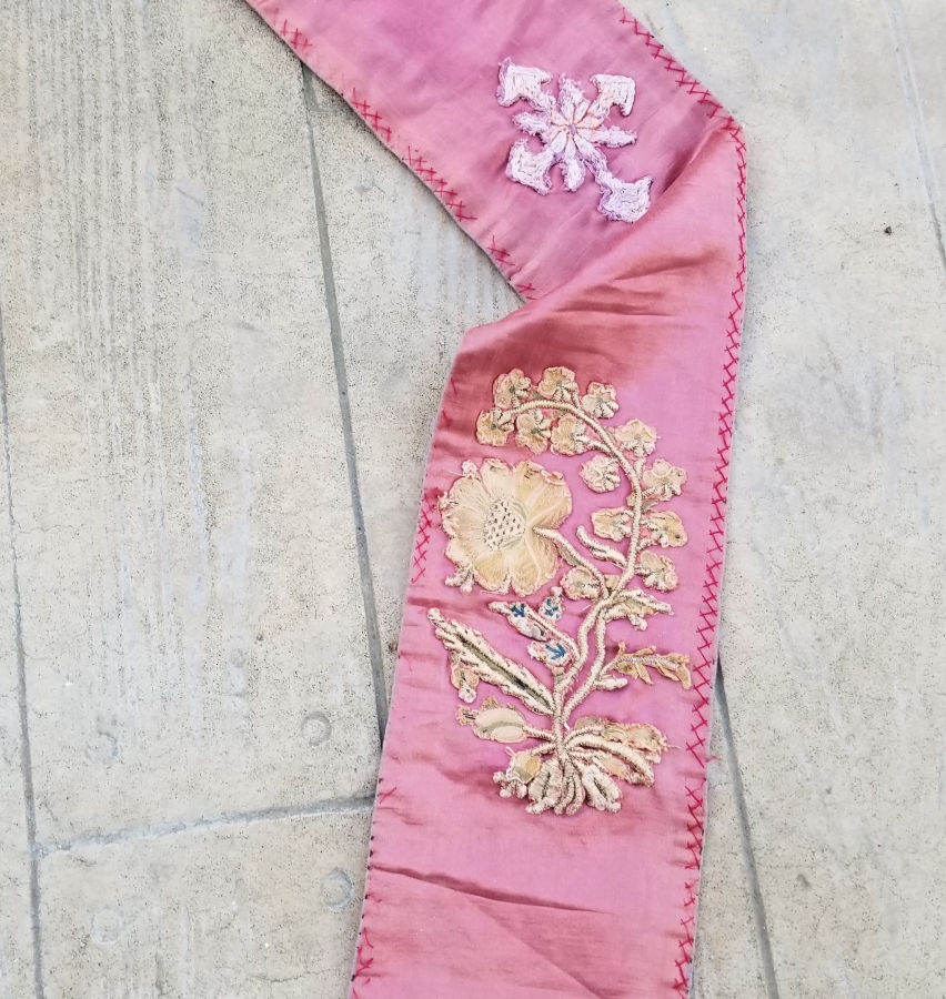 OSMANLI DÖNEMİ RUM İŞİ İPEK PAPAZ ATKISI