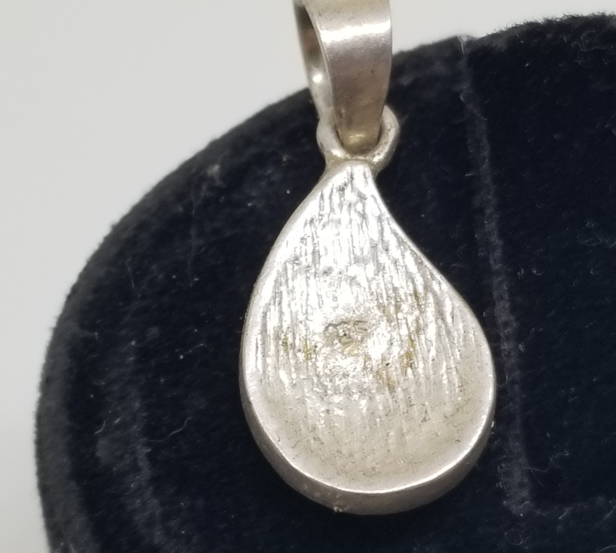 NAZARLIK FORMLU GÜMÜŞ KOLYE UCU