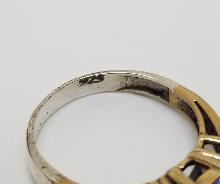 ÜÇTAŞ MODEL GÜMÜŞ YÜZÜK