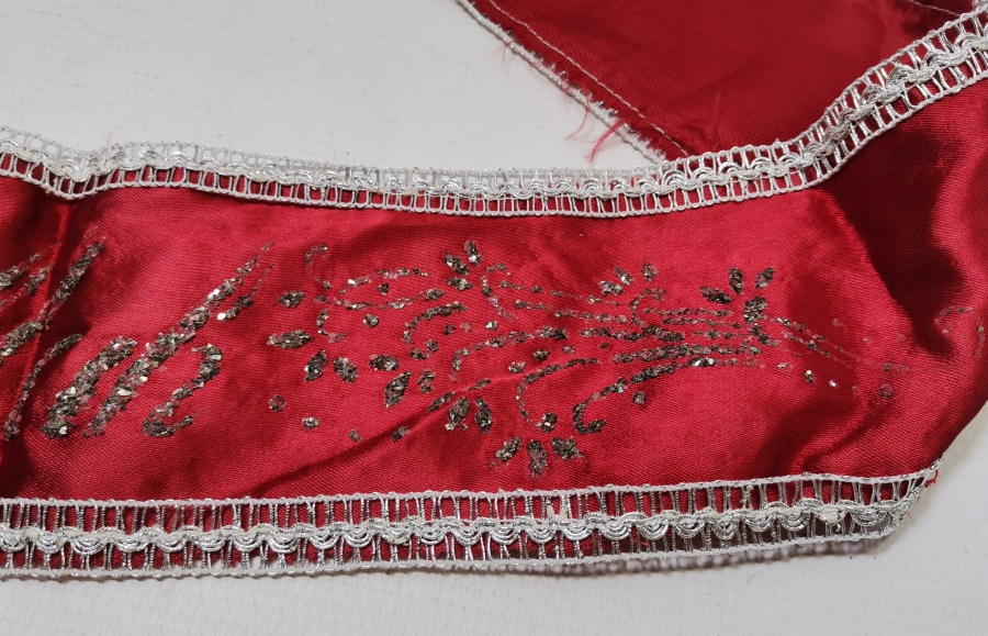 GÜMÜŞ SİMLİ ANTİKA SÜNNET ÇOCUĞU KUŞAĞI