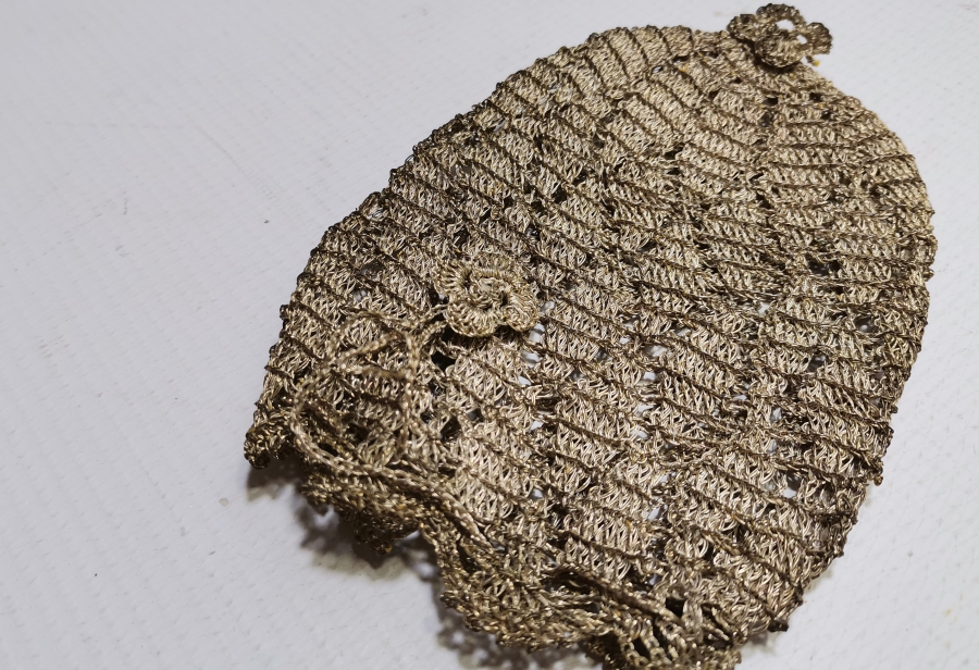 OSMANLI DÖNEMİ SAF GÜMÜŞ ALTIN KESESİ