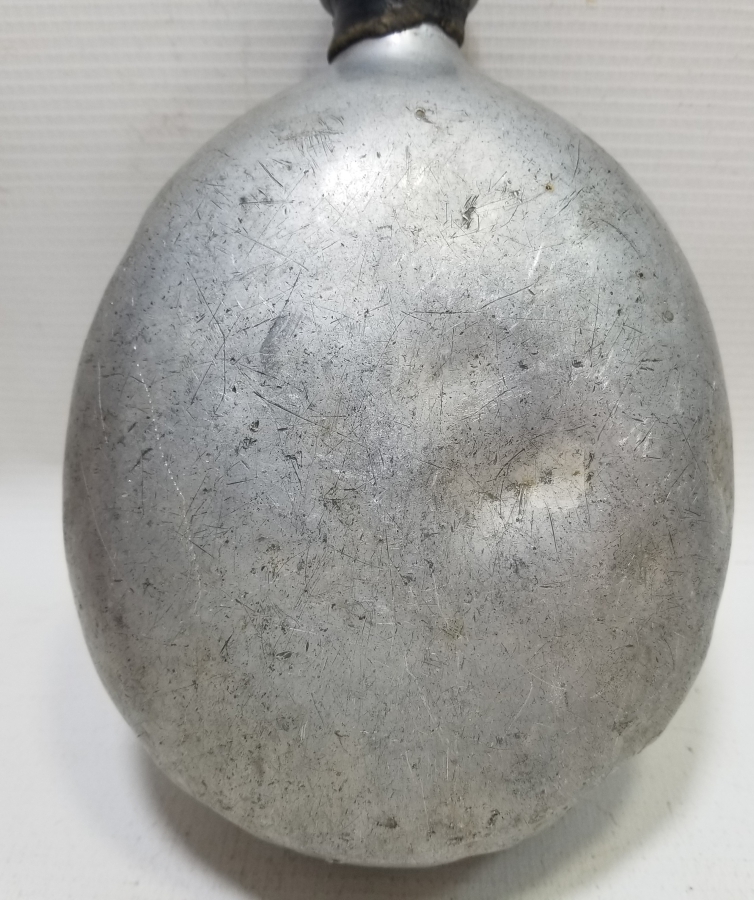 1. DÜNYA SAVAŞI DÖNEMİ ASAKİRİ ŞAHANE YAZILI NADİR FORMDA OSMANLI ASKER MATARASI