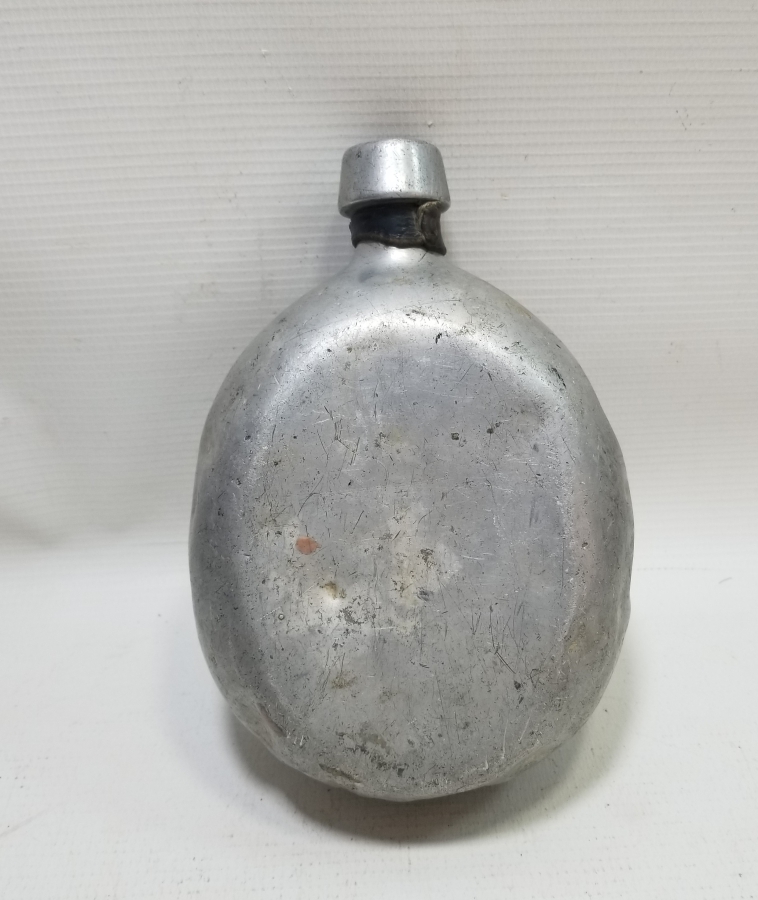 1. DÜNYA SAVAŞI DÖNEMİ ASAKİRİ ŞAHANE YAZILI NADİR FORMDA OSMANLI ASKER MATARASI