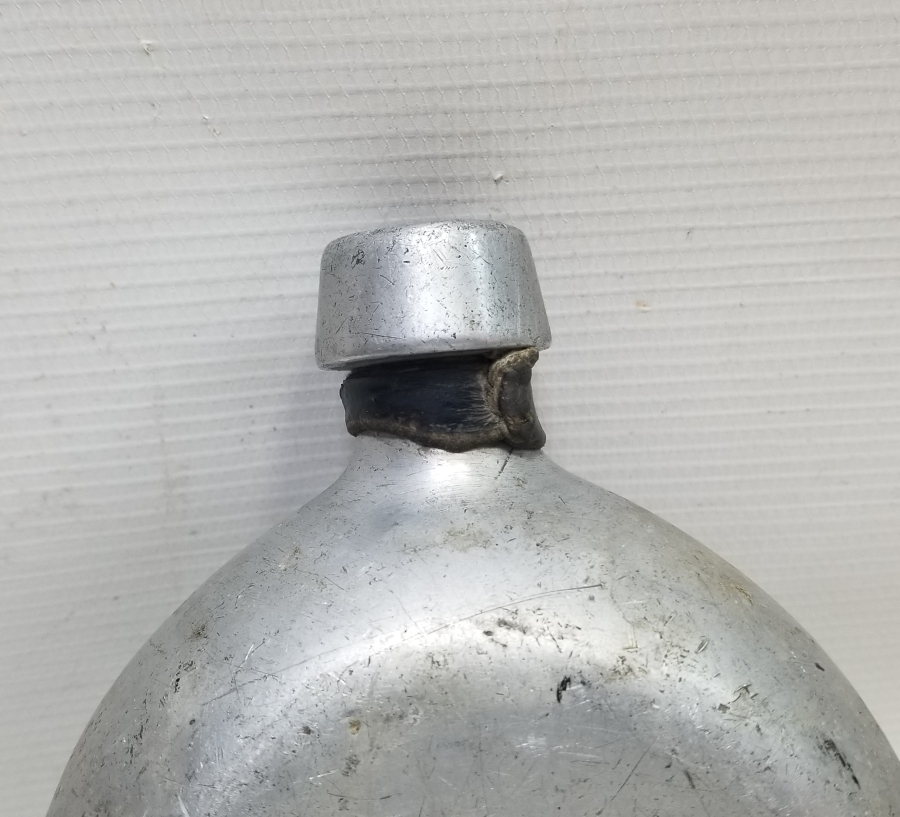 1. DÜNYA SAVAŞI DÖNEMİ ASAKİRİ ŞAHANE YAZILI NADİR FORMDA OSMANLI ASKER MATARASI