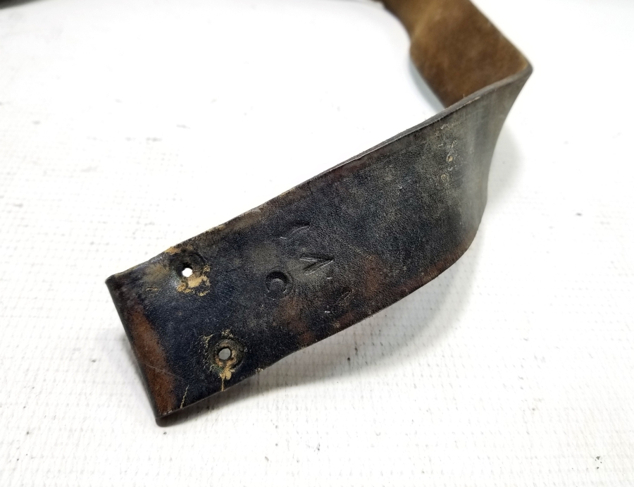 1. DÜNYA SAVAŞI DÖNEMİ ÜZERİ OSMANLICA YAZILI SUBAY KEMERİ