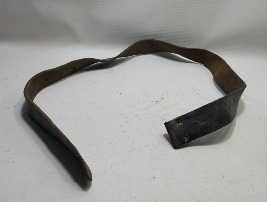 1. DÜNYA SAVAŞI DÖNEMİ ÜZERİ OSMANLICA YAZILI SUBAY KEMERİ