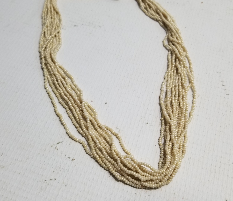 OSMANLI DÖNEMİ İNCİ FORMLU OPAL GERDANLIK