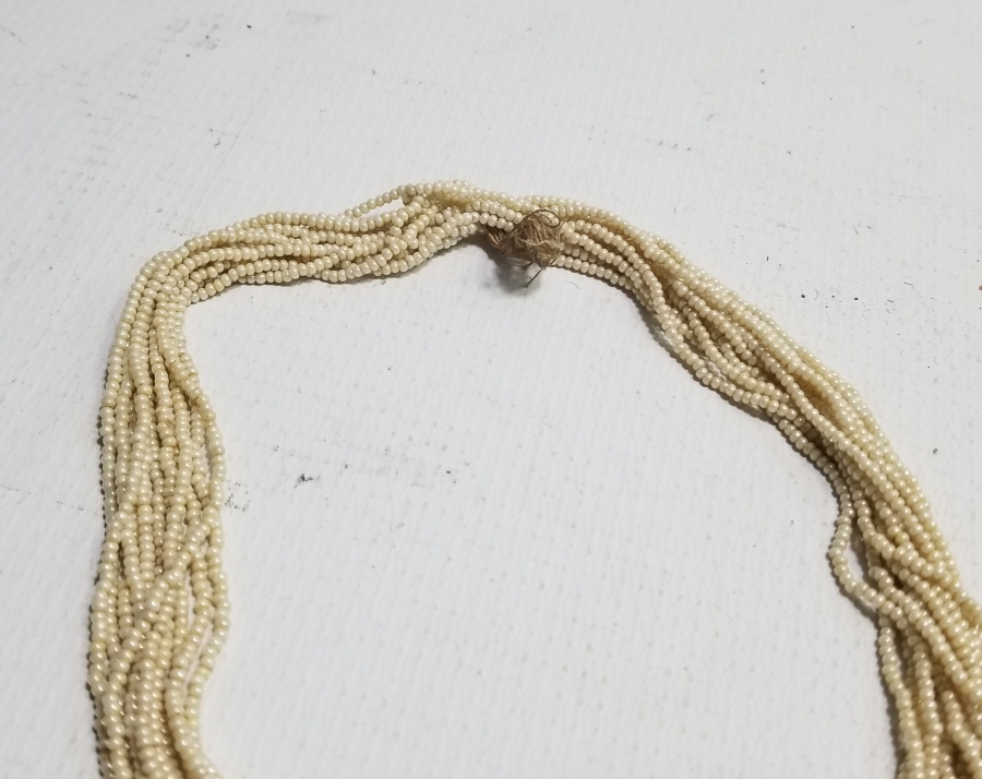 OSMANLI DÖNEMİ İNCİ FORMLU OPAL GERDANLIK