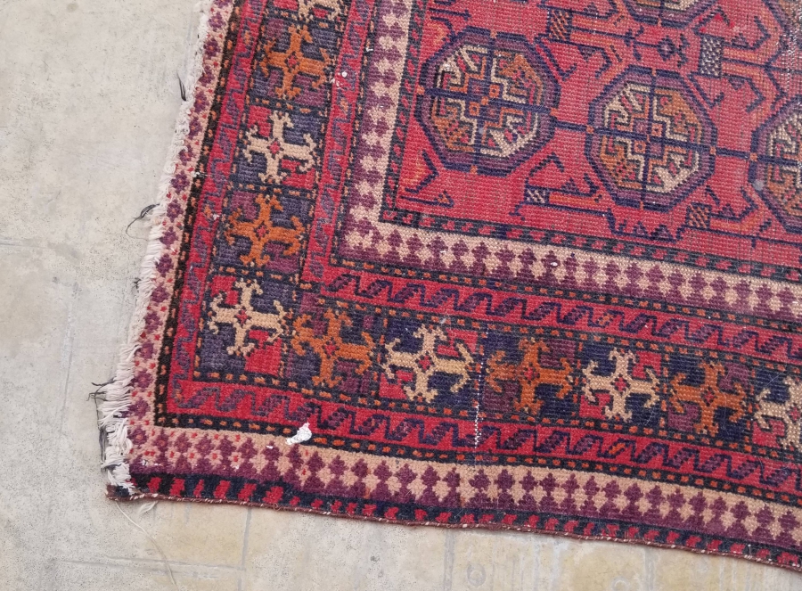 OSMANLI DÖNEMİ EL DOKUMA ÇOK NADİR ERMENİ HALI