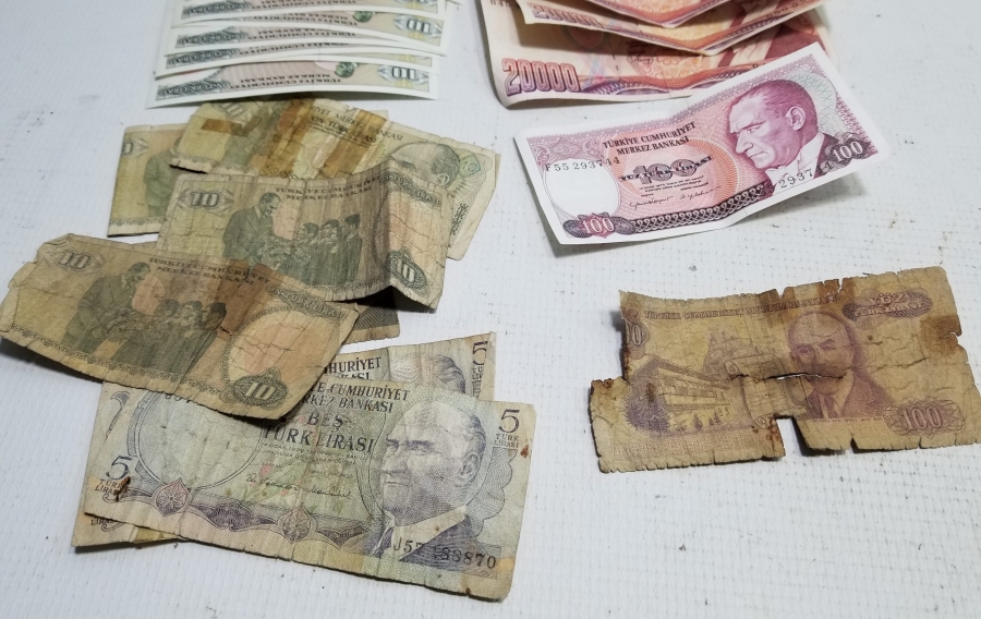 ANTİKA KAĞIT PARA LOTU