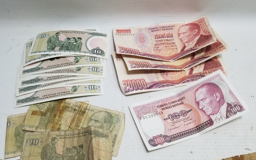 ANTİKA KAĞIT PARA LOTU