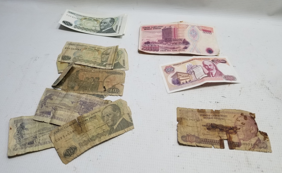 ANTİKA KAĞIT PARA LOTU