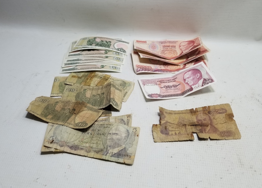 ANTİKA KAĞIT PARA LOTU