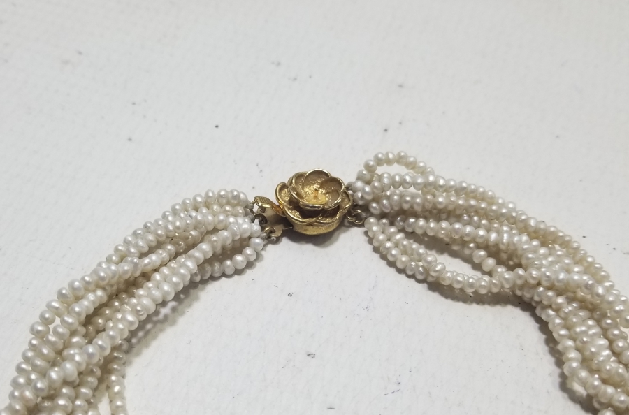 ANTİKA KUM İNCİ GERDANLIK