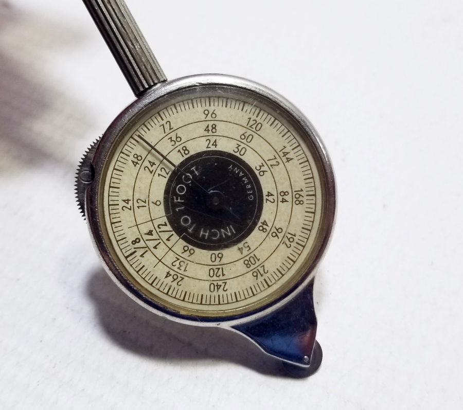 OSMANLI DÖNEMİ ÇOK NADİR HARİTA MESAFEÖLÇER